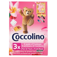 Coccolino vonné vrecúška ružové 3 ks