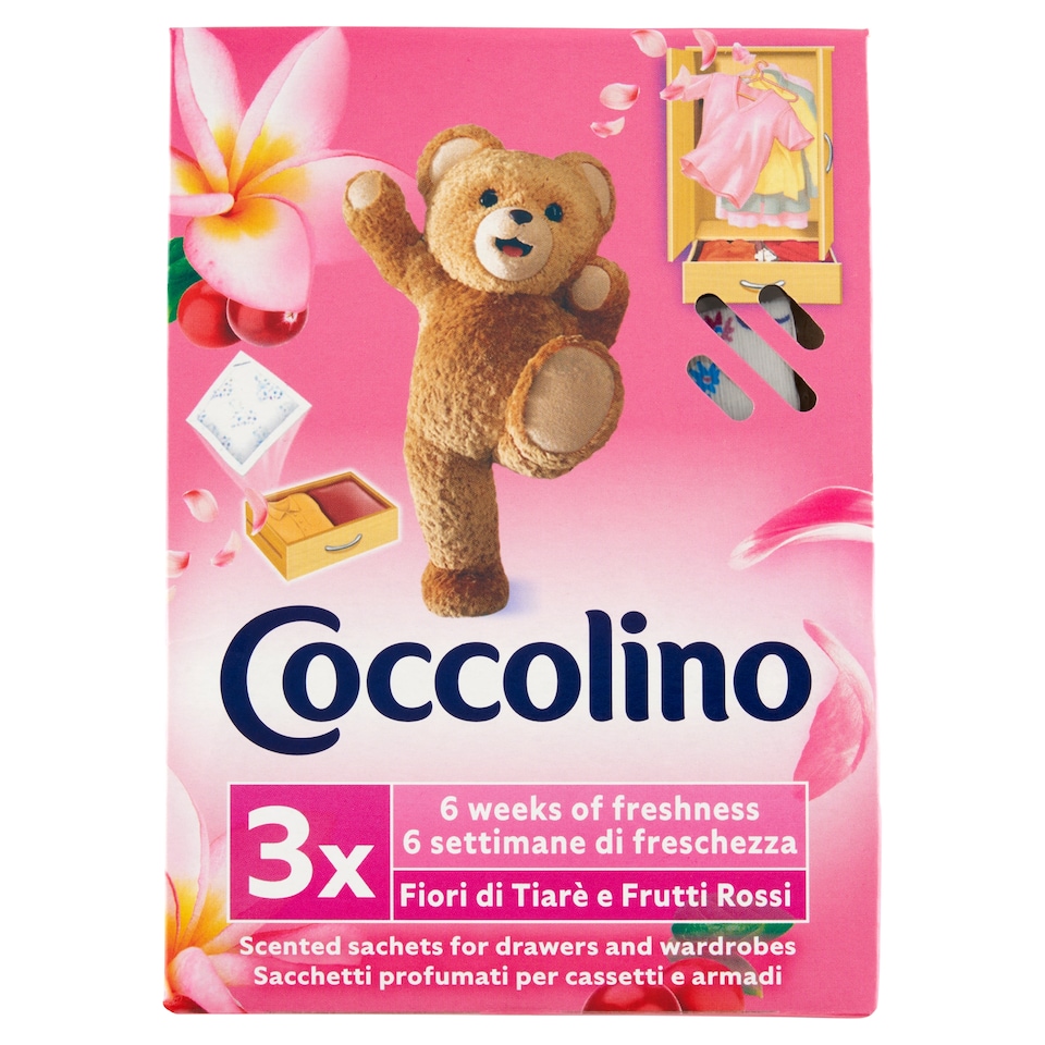 obrázok 1 z Coccolino vonné vrecúška ružové 3 ks