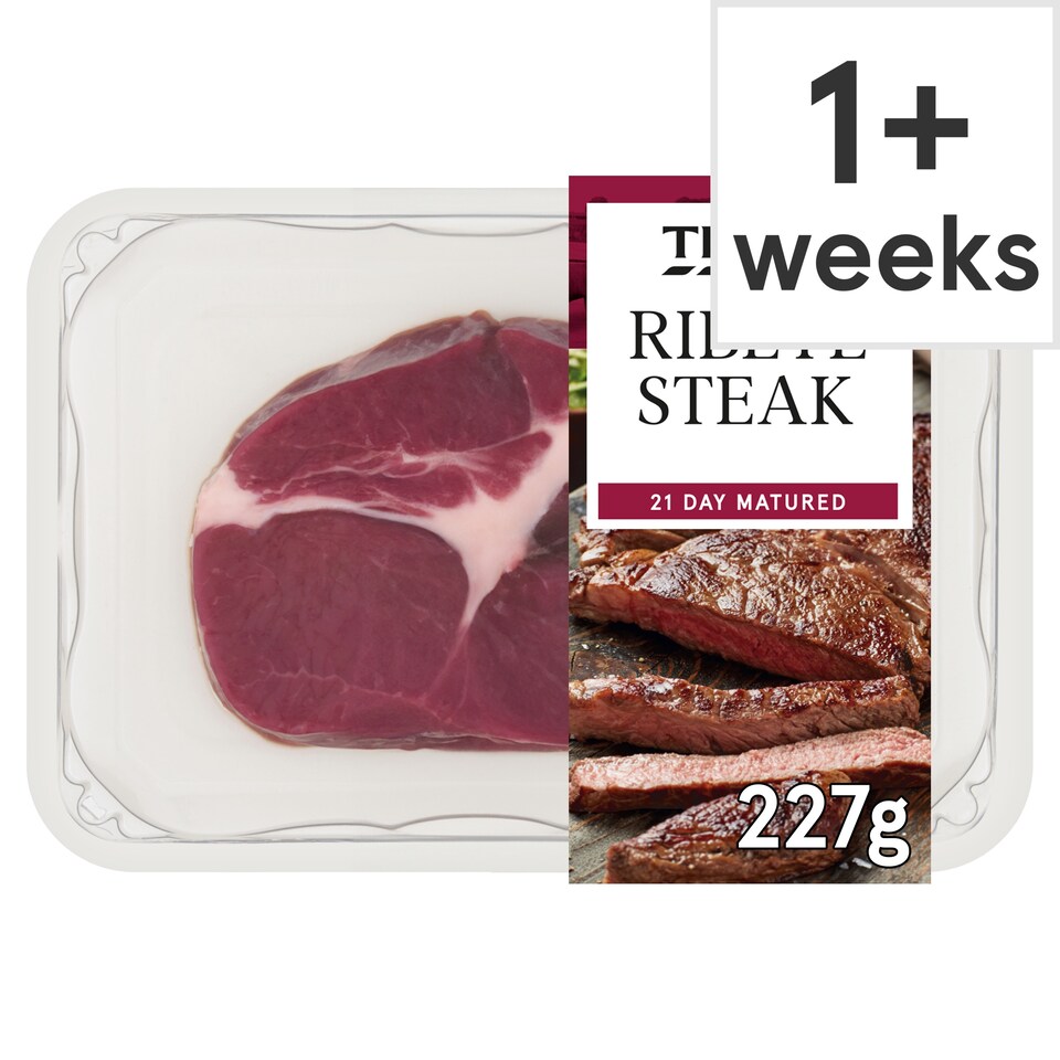 Tesco Beef Ribeye Steak 227G