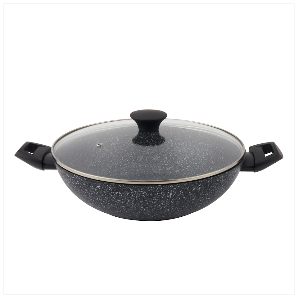image 1 of Salter Megastone Thermo Collar Family Pan 30cm