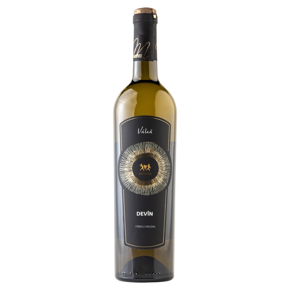 Movino Vášeň Devín výber z hrozna víno biele polosuché s prívlastkom 0,75 l