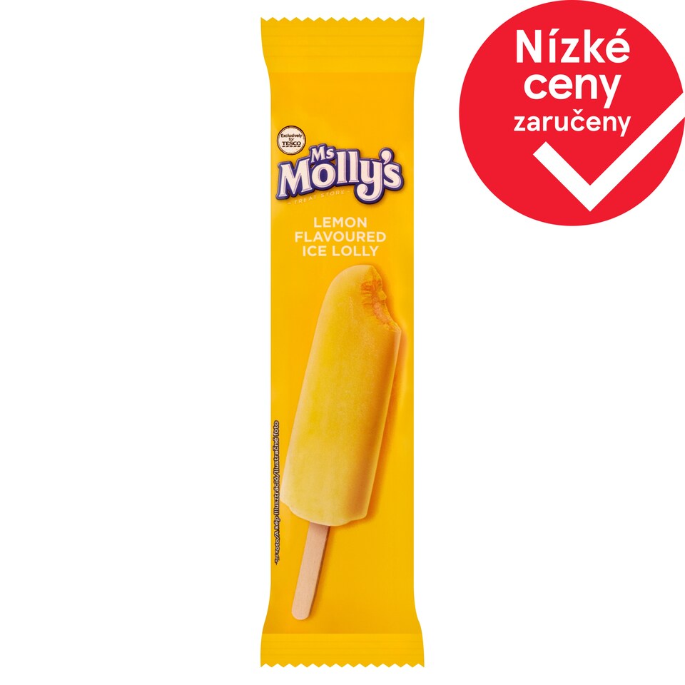 Ms Molly's Mražený krém vodový s citronovou příchutí s citronovou náplní 70ml