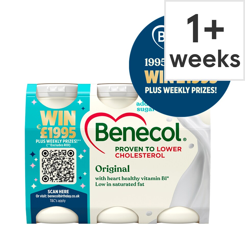 image 1 of Benecol Original No Added Sugar 6 x 67.5g