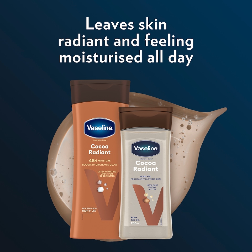 image 1 of Vaseline Cocoa Body Oil Gel 190ml