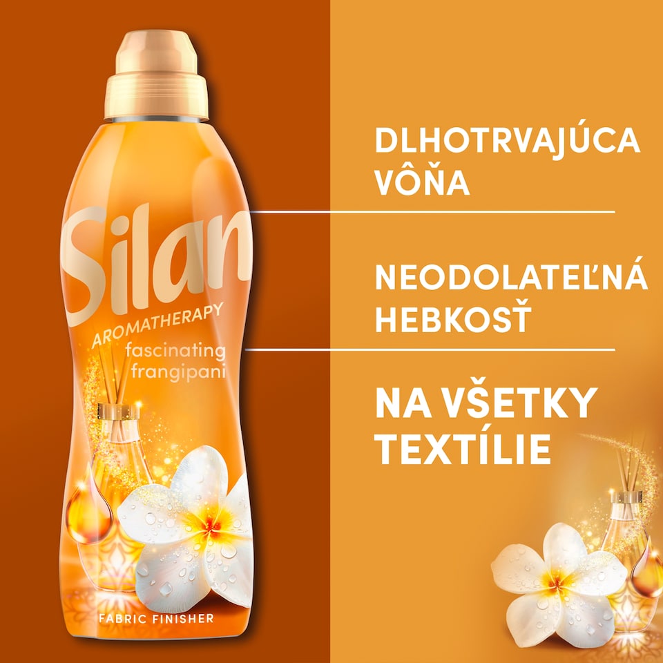 obrázok 1 z Silan aviváž Aromatherapy Fascinating Frangipani 50 praní, 1100 ml