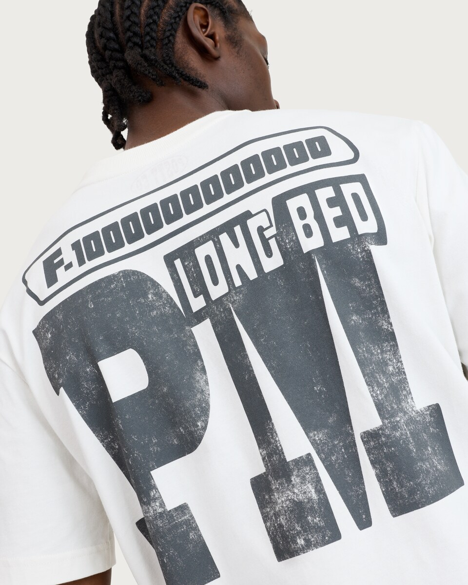 image 1 of Post Malone Pure Cotton Short Sleeved T-Shirt in Cream