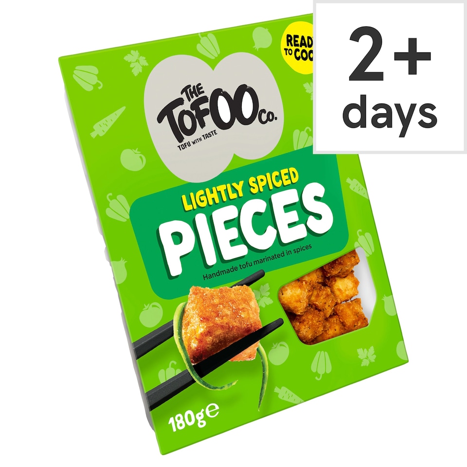 The Tofoo Co. Marinated, Lightly Spiced Pieces 180g 