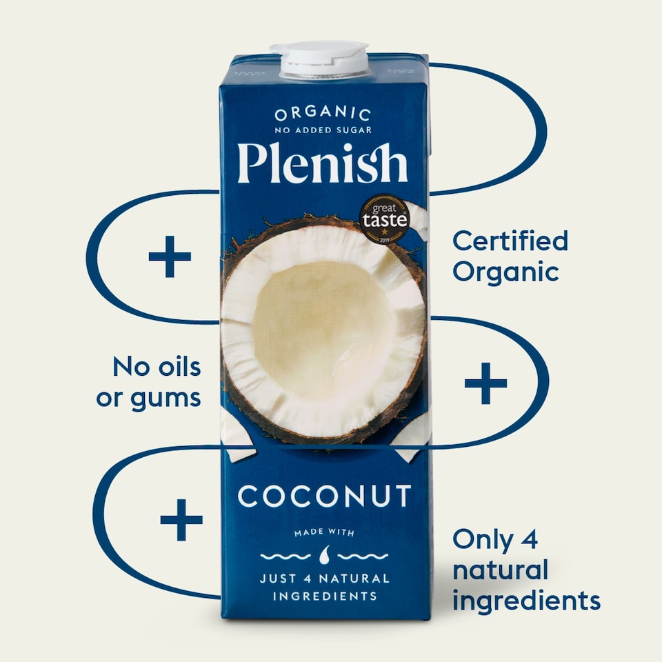 image 1 of Plenish Organic Coconut Longlife Dairy Free Drink 1L