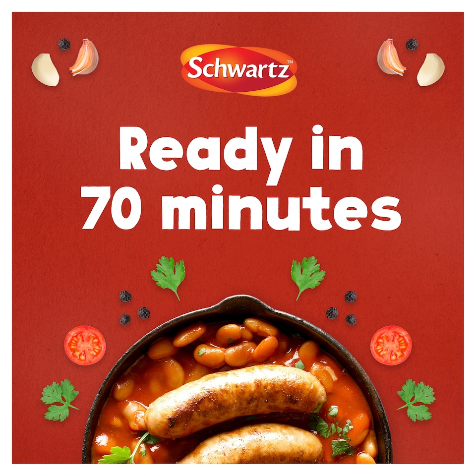 image 1 of Schwartz Sausage Casserole Recipe Mix 35g 