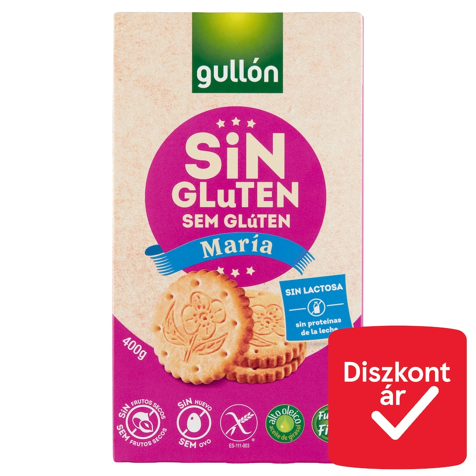 image 1 of Gullón Gluten-Free Maria Cookies 2 x 200 g (400 g)