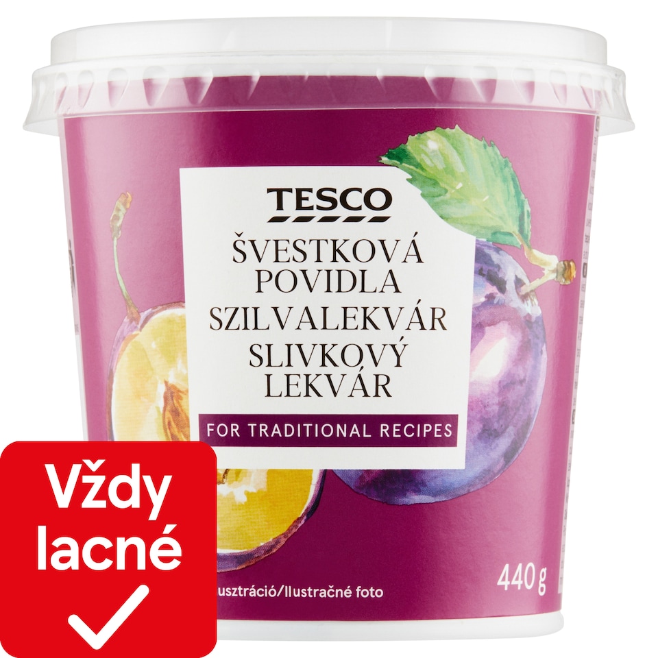 Tesco Plum Jam 440 g