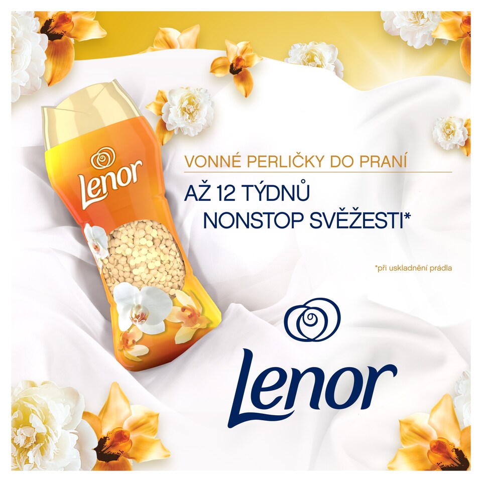 Obrázek 1 pro produkt Lenor Vonné Perličky 495gGold Orchid & Vanilla