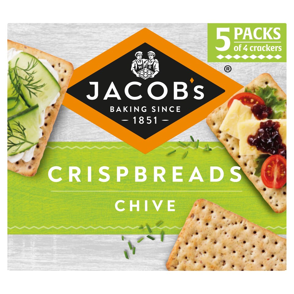 Jacobs Chive Crisp Bread 190G