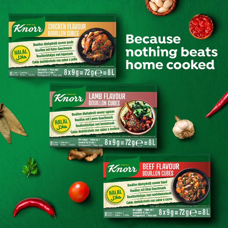 image 1 of Knorr Lamb Bouillon Stock Cubes 8 Pk 72g