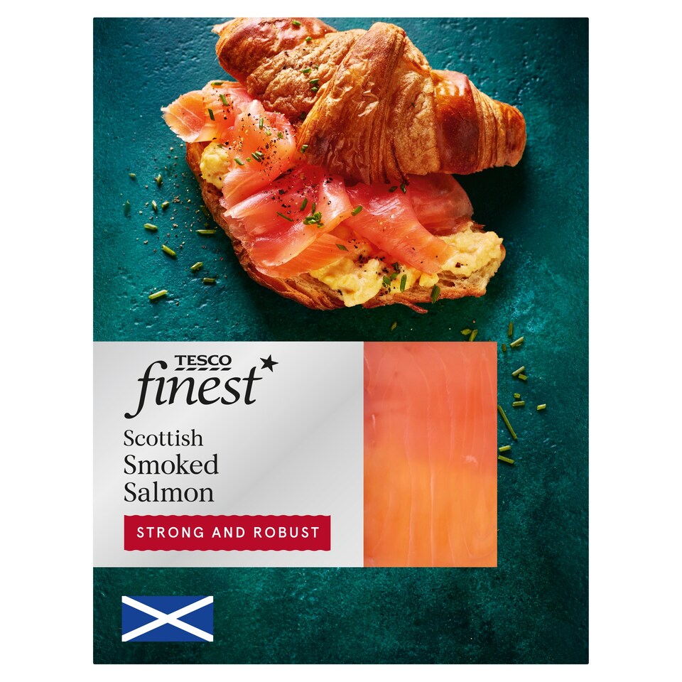 Tesco Finest Scottish Smoked Salmon 60G