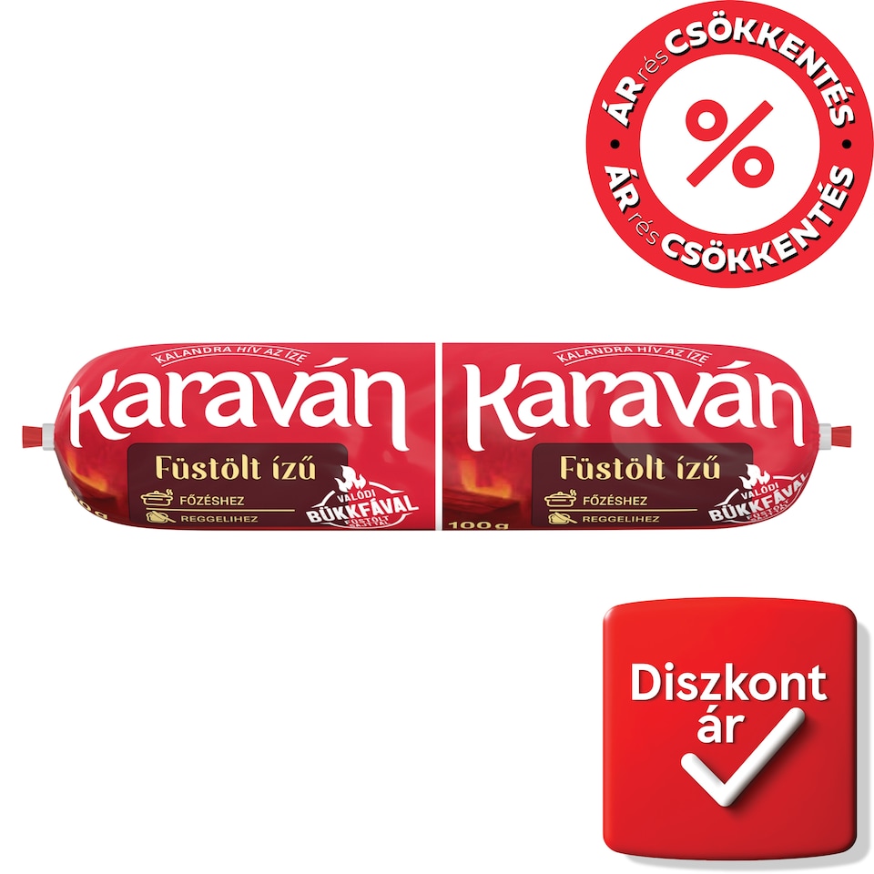Karaván natúr, füstölt ízű, kenhető, zsíros, ömlesztett sajt 100 g
