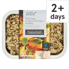 Tesco Finest Wild Sage & Buttered Onion Stuffing 225G