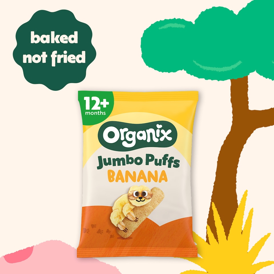 image 1 of Organix Banana Weaning Wands 25G