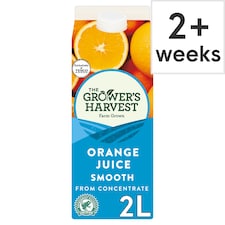 Growers Harvest Orange Juice Smooth 2L