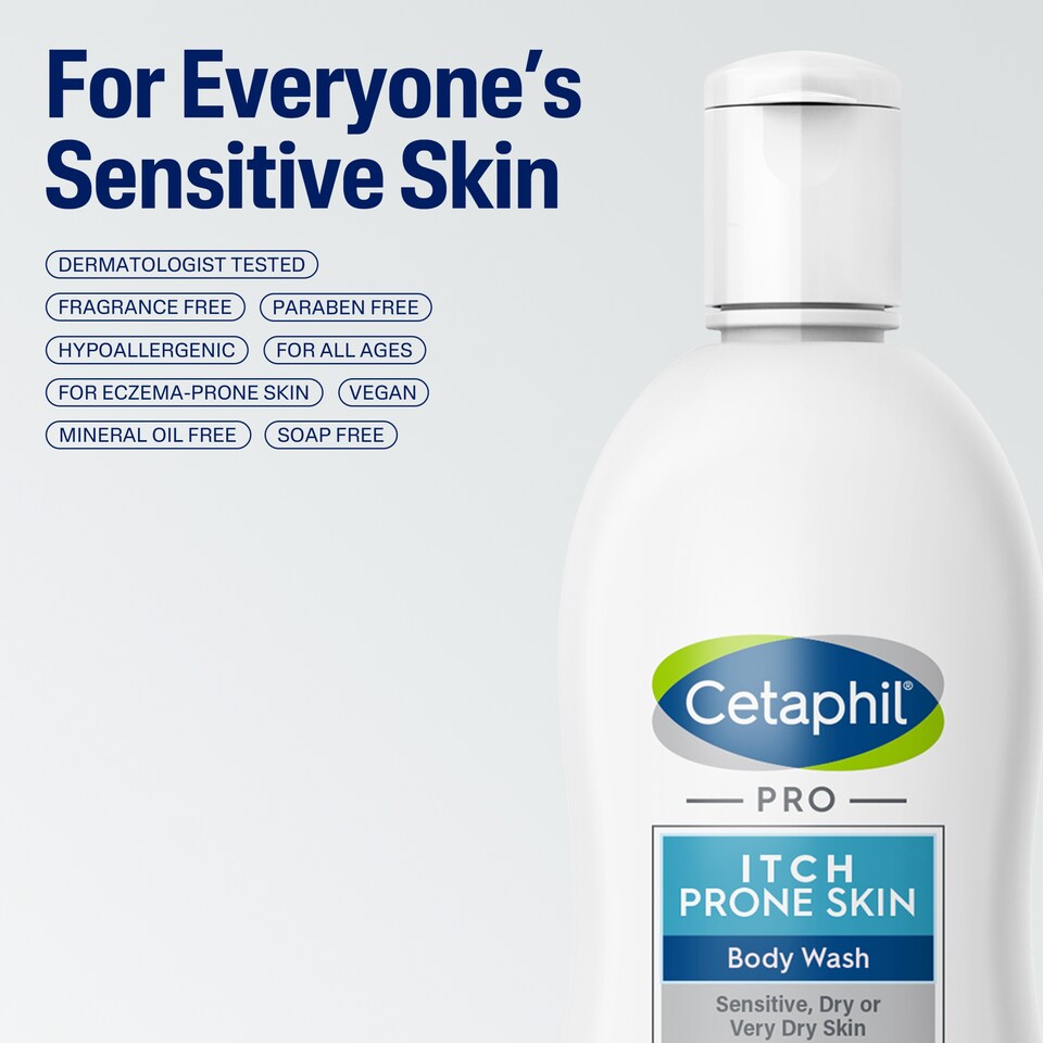 image 1 of Cetaphil PRO Itch Prone Skin Body Wash 295ml
