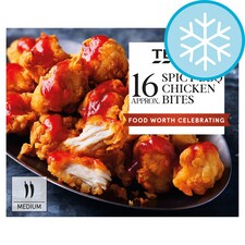 Tesco 16 Spicy Bbq Chicken Bites 240G