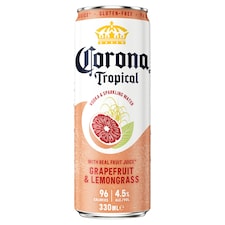 Corona Tropical Vodka & Sparkling Water Grapefruit & Lemongrass 330ml