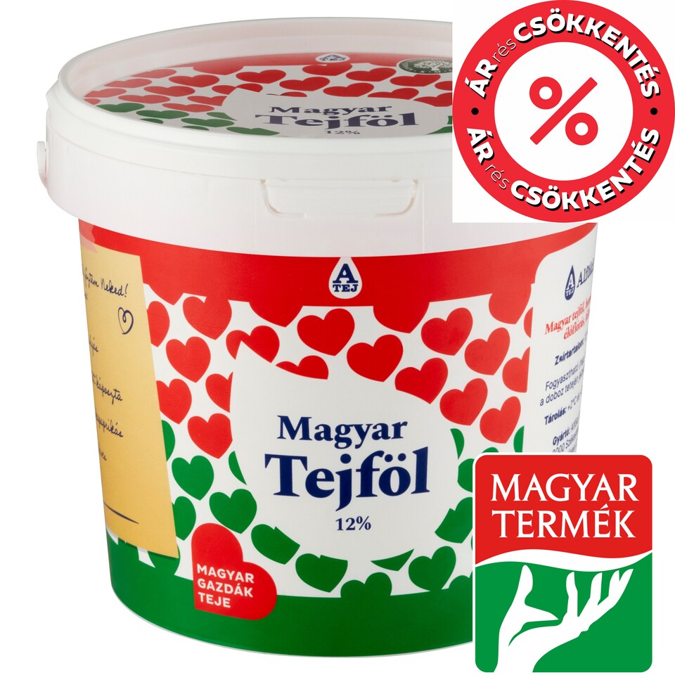 Magyar Tejföl 12% Sour Cream 800 g