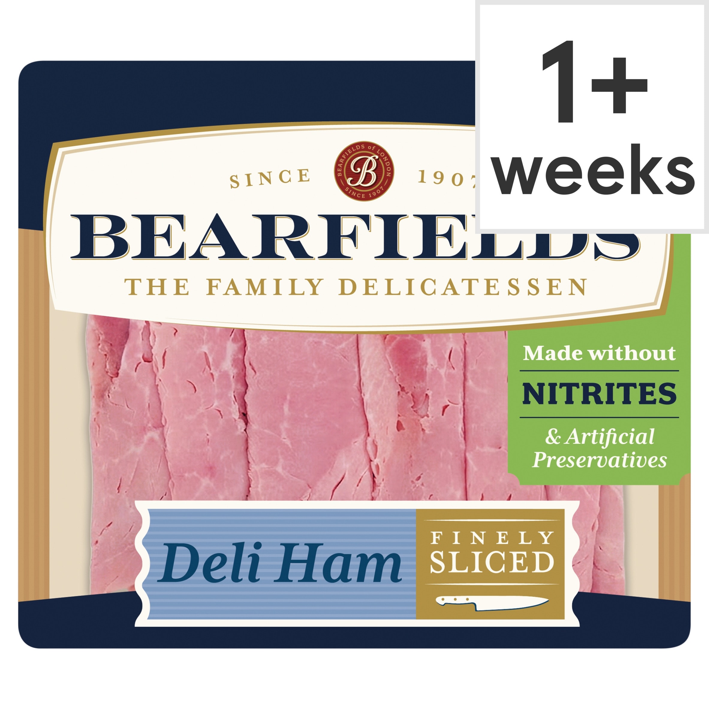 Bearfields Finely Sliced Deli Ham 100g
