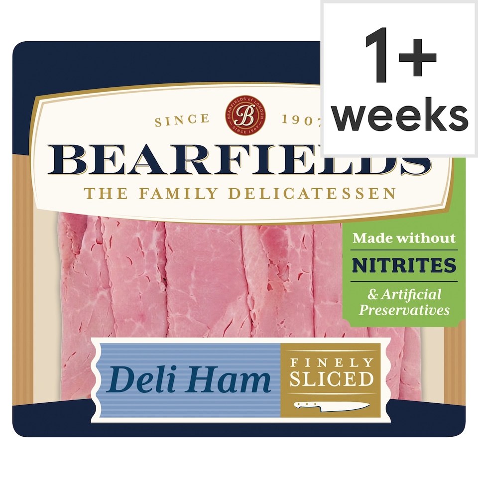 Bearfields Finely Sliced Deli Ham 100g