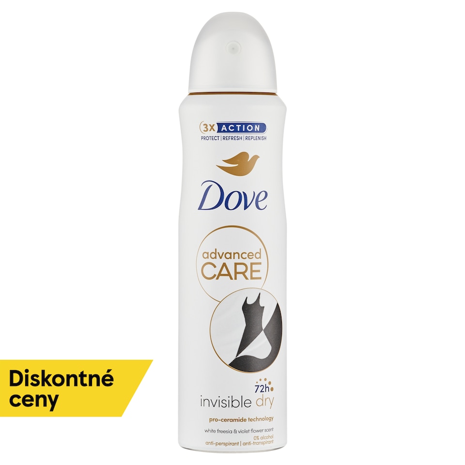 image 1 of Dove Advanced Care Invisible Dry Antiperspirant Spray 150 ml