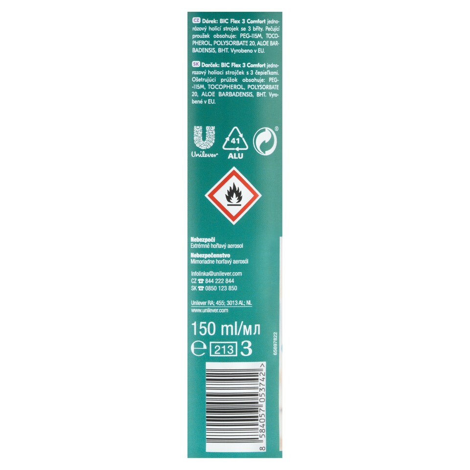 obrázok 1 z Rexona Men Invisible B&W 150 ml so žiletkou