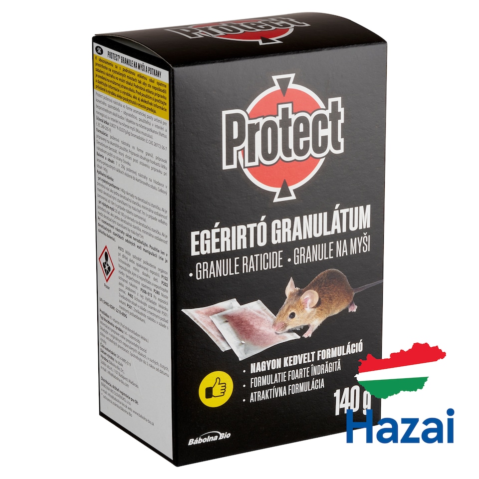 Protect egérirtó granulátum 7 x 20 g (140 g)