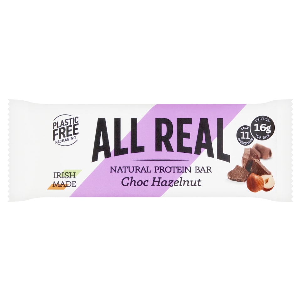 All Real Chocolate Hazelnut Protein Bar 50g
