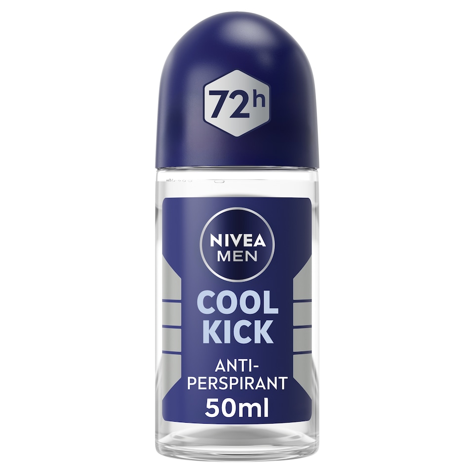 NIVEA MEN Antiperspirant Deodorant Roll On - Cool Kick 50ml