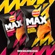 image 4 of Walkers Max Strong Jalapeño & Cheese Sharing Bag Crisps 140g