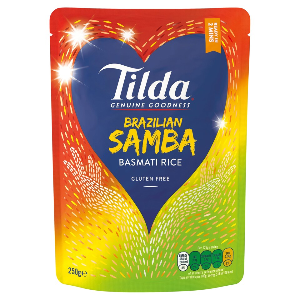Tilda Brazilian Samba Steamed Basmati 250G