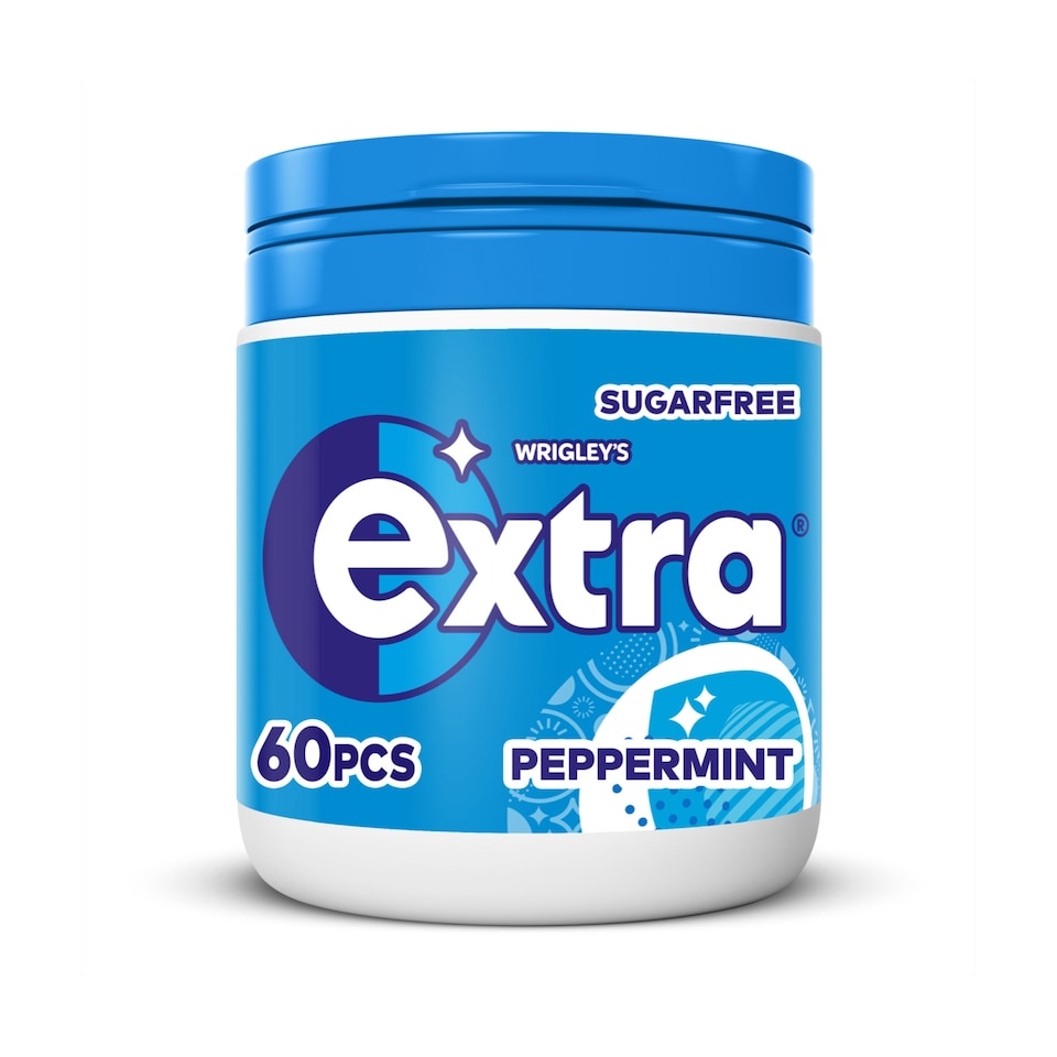 Wrigley's Extra Sugarfree Chewing Gum - Peppermint 60 Pieces