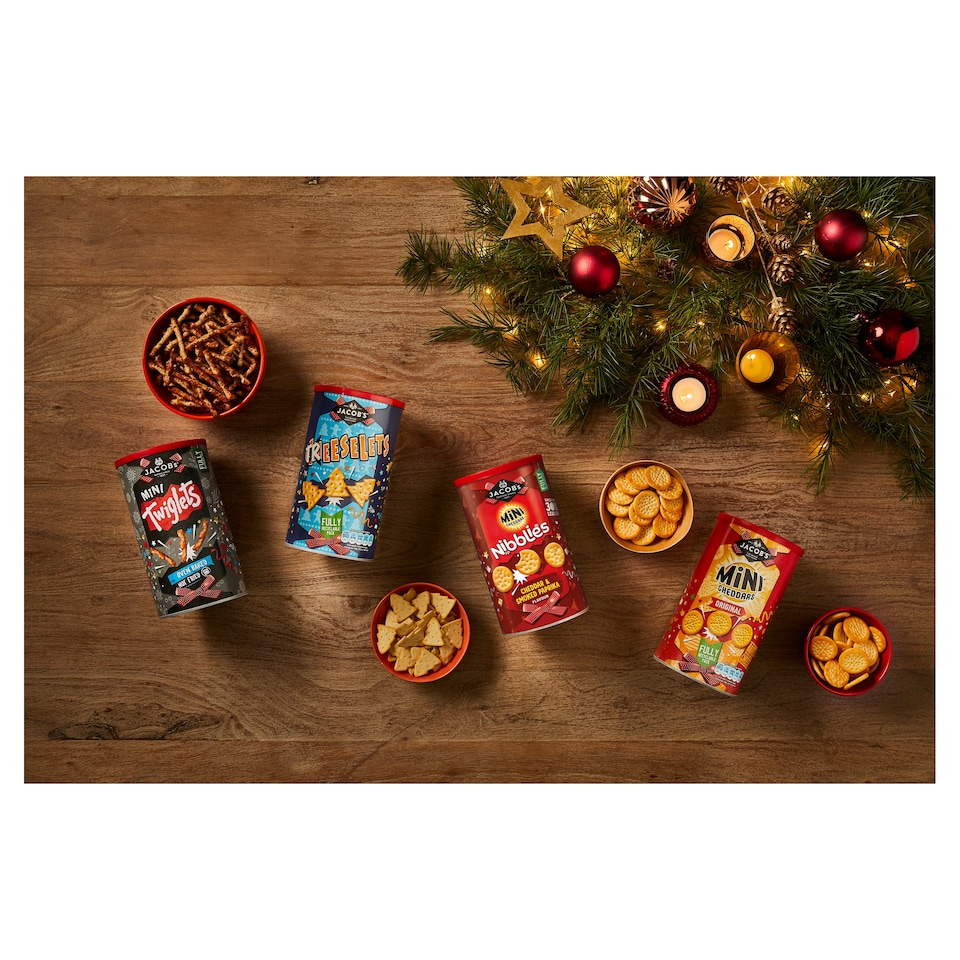 image 1 of Jacobs Cheeselets Christmas Caddy 280G