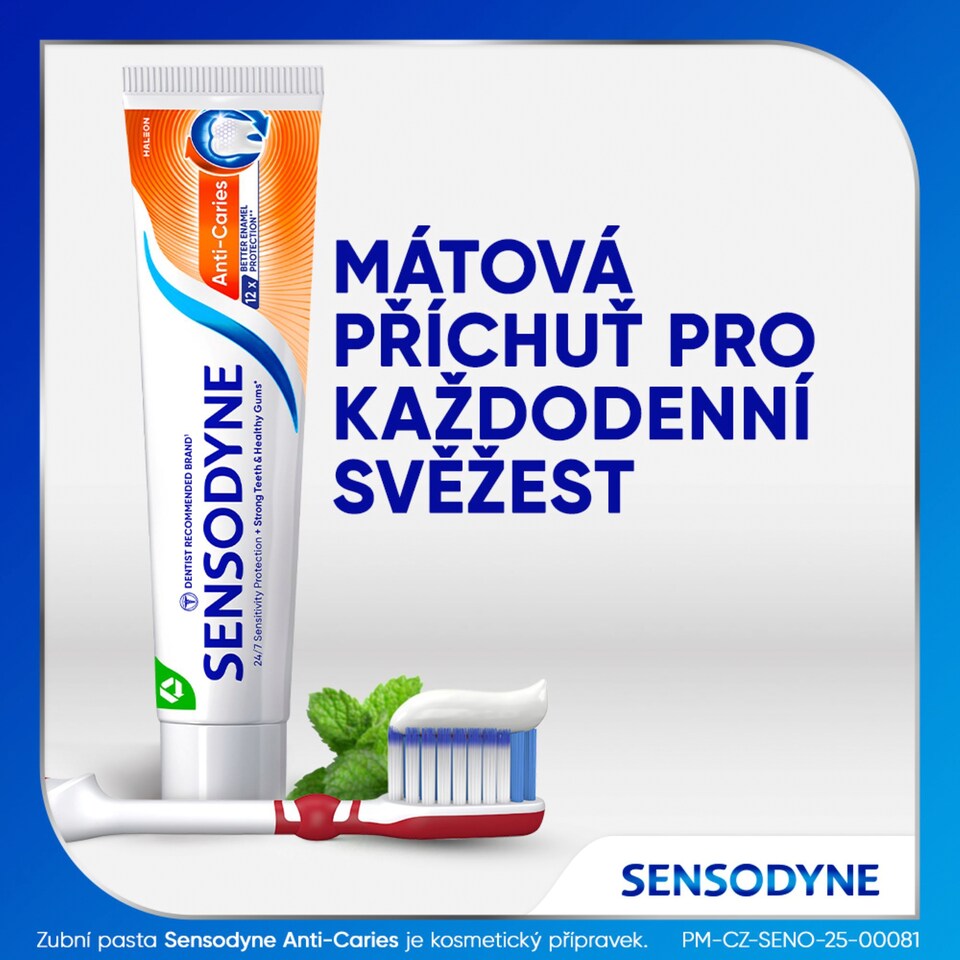 image 1 of Sensodyne Anti-Caries Toothpaste with Fluoride 75ml