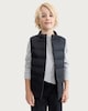 image 4 of F&F Boys 2-Piece Hooded Jacket and Padded Gilet Set in Grey