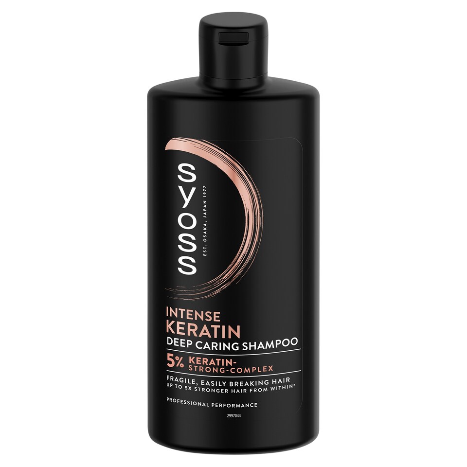Syoss Intense Keratin šampón pre krehké, ľahko sa lámajúce vlasy 440 ml