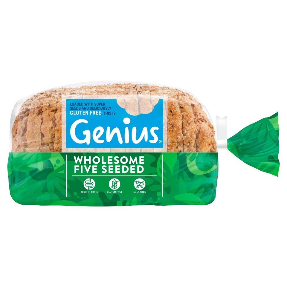 Genius Gluten Free Wholesome Five Seeded 535G