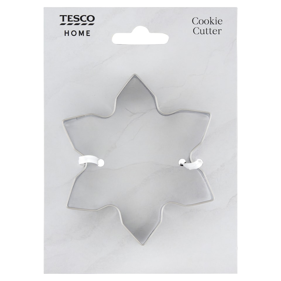 Tesco Home Snowflake Cookie Cutter