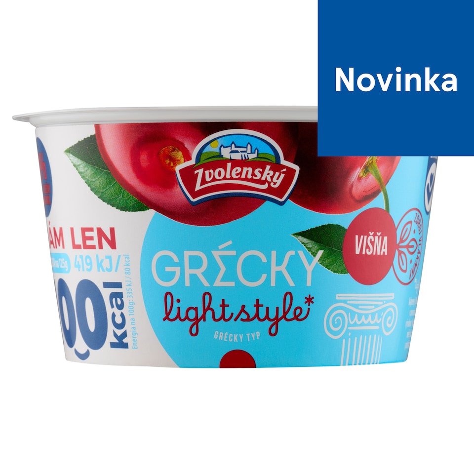 obrázok 1 z Zvolenský Light Style jogurt gréckeho typu višňa 125 g