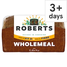 Roberts Our Ultimate Fibre Wholemeal Bread Loaf 800g