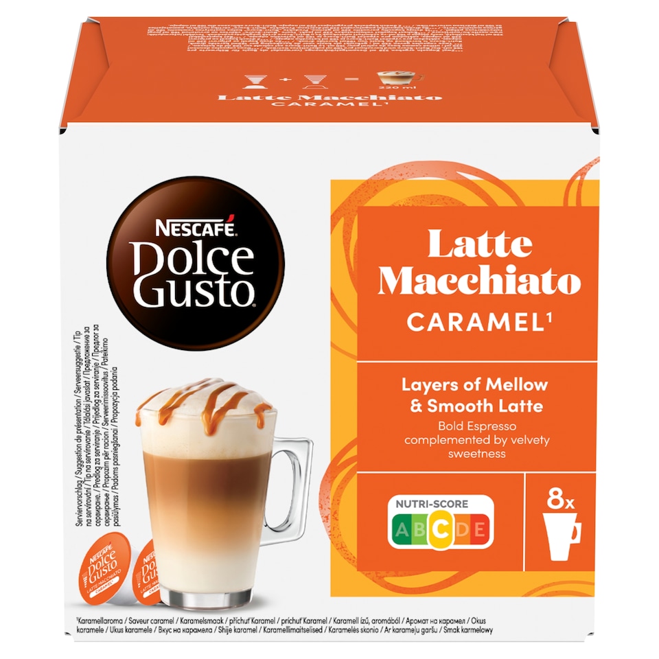 image 1 of NESCAFÉ® Dolce Gusto® Latte Macchiato Caramel - Coffee in Capsules - 16 ks