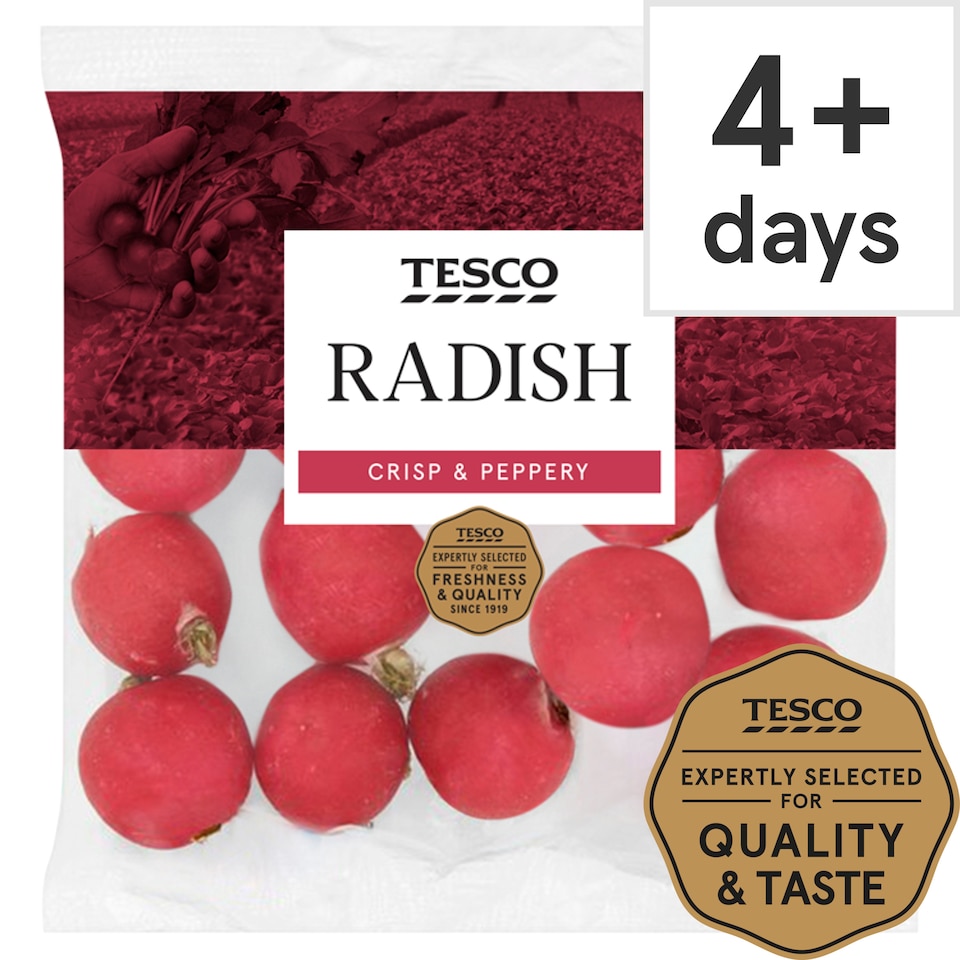 Tesco Radish Pack 240G