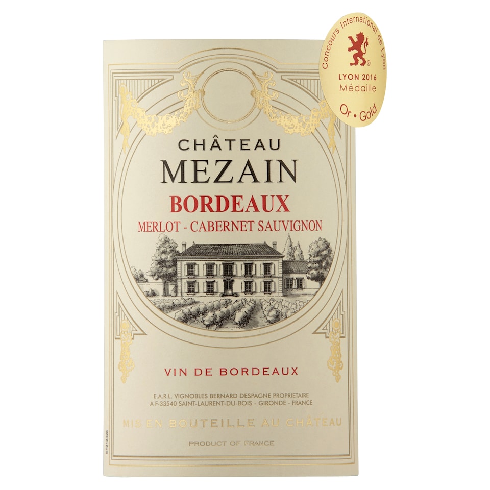image 1 of Chateau Mezain Rouge 75Cl