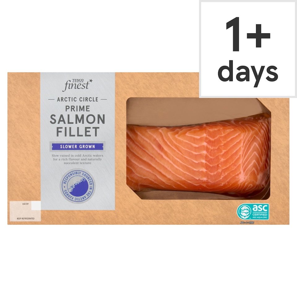 Tesco Finest Arctic Circle Prime Salmon Fillet 200g