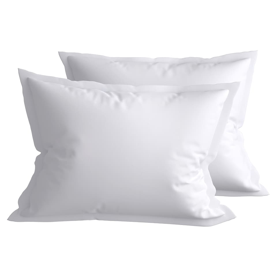 F&F Home 400 Thread Count Egyptian Cotton White Oxford Pillowcase
